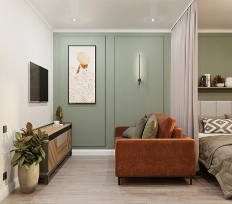 1-комнатная квартира