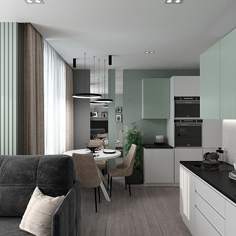 Кухня-гостиная